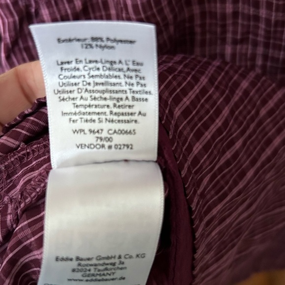 NWOT Eddie Bauer Performance Shirt, XL - Picture 9 of 9